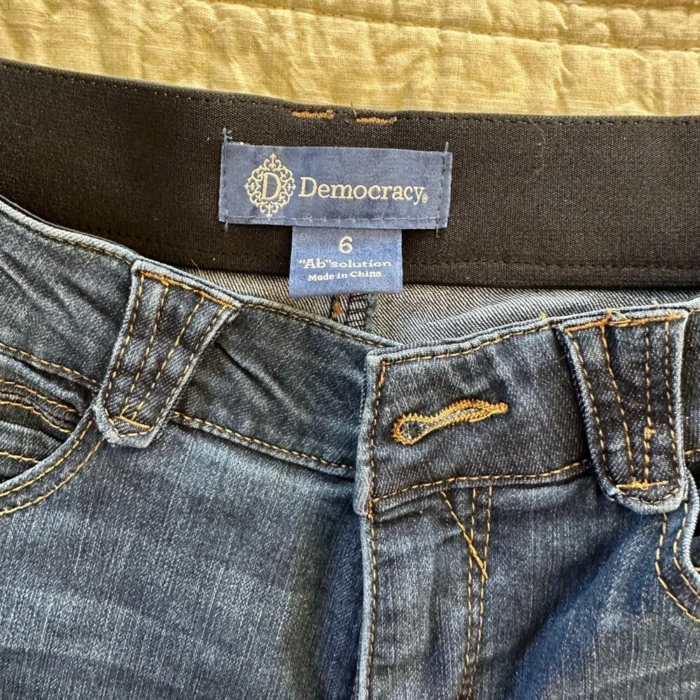 Democracy Indigo Ab solution Denim Pants Jeans size 6